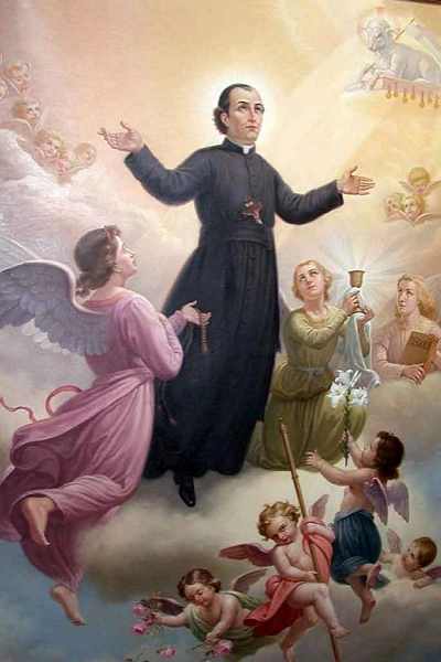 Saint Gaspar del Bufalo, priest devoted to the Precious Blood of Jesus and defender of the Church