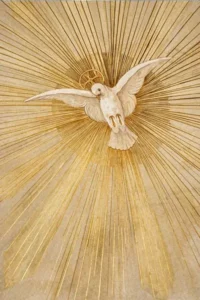 Holy Spirit descending upon the Apostles at Pentecost
