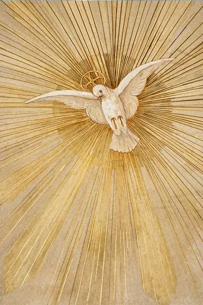 Holy Spirit descending upon the Apostles at Pentecost