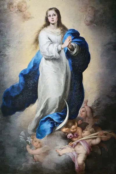 The Immaculate Conception, painting by Bartolomé Esteban Murillo, 17th century