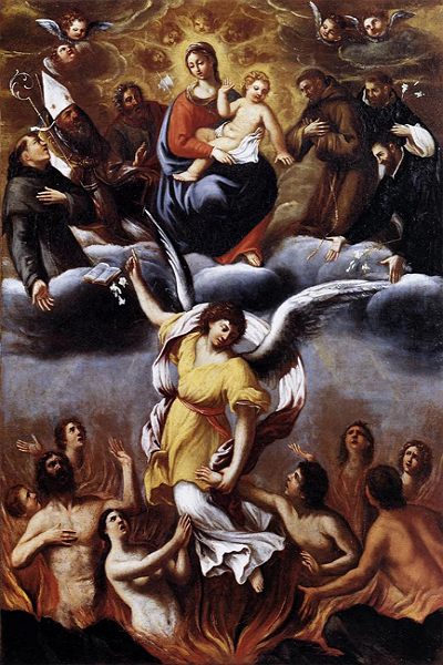 Prayer to Mary, Queen of the Holy Souls, for the Souls in Purgatory
