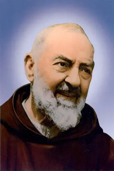 Padre Pio portrait – Catholic healing prayer
