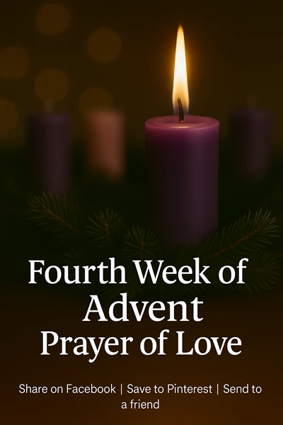Advent Week 4 Prayer – Catholic Advent Prayer Series