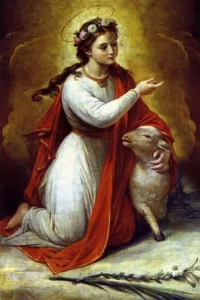 Saint Agnes Novena for purity and courage