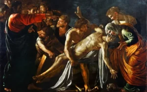 Jesus raises Lazarus from the tomb – Caravaggio – Gospel of John 11